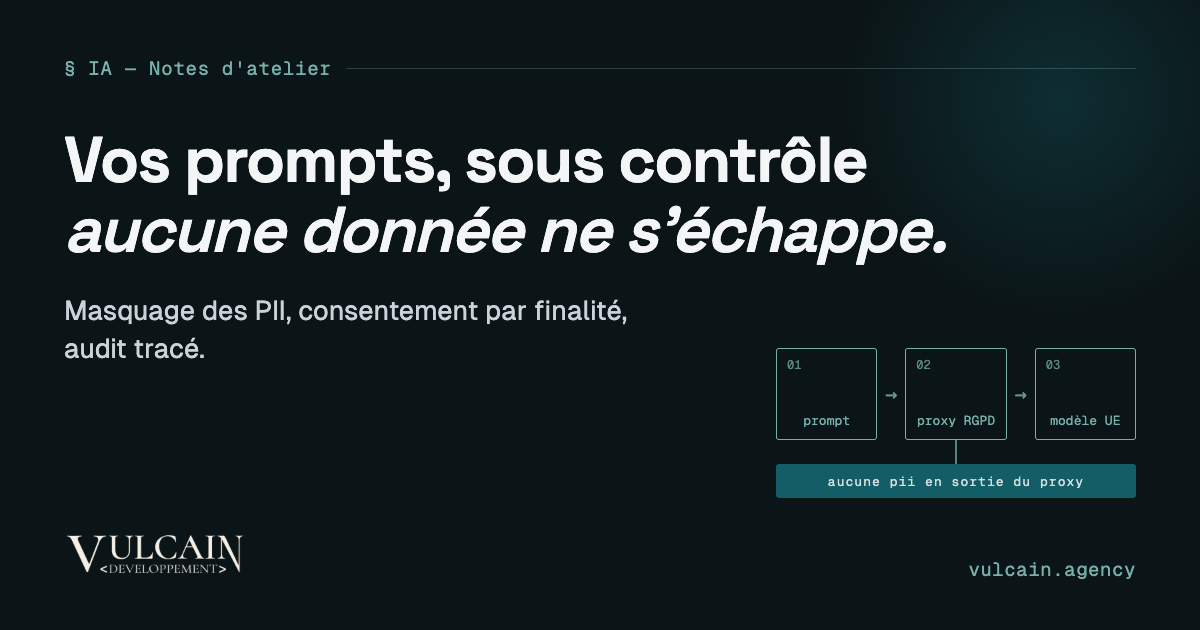RGPD et IA côté web : anonymisation, consentement granulaire et gouvernance des prompts